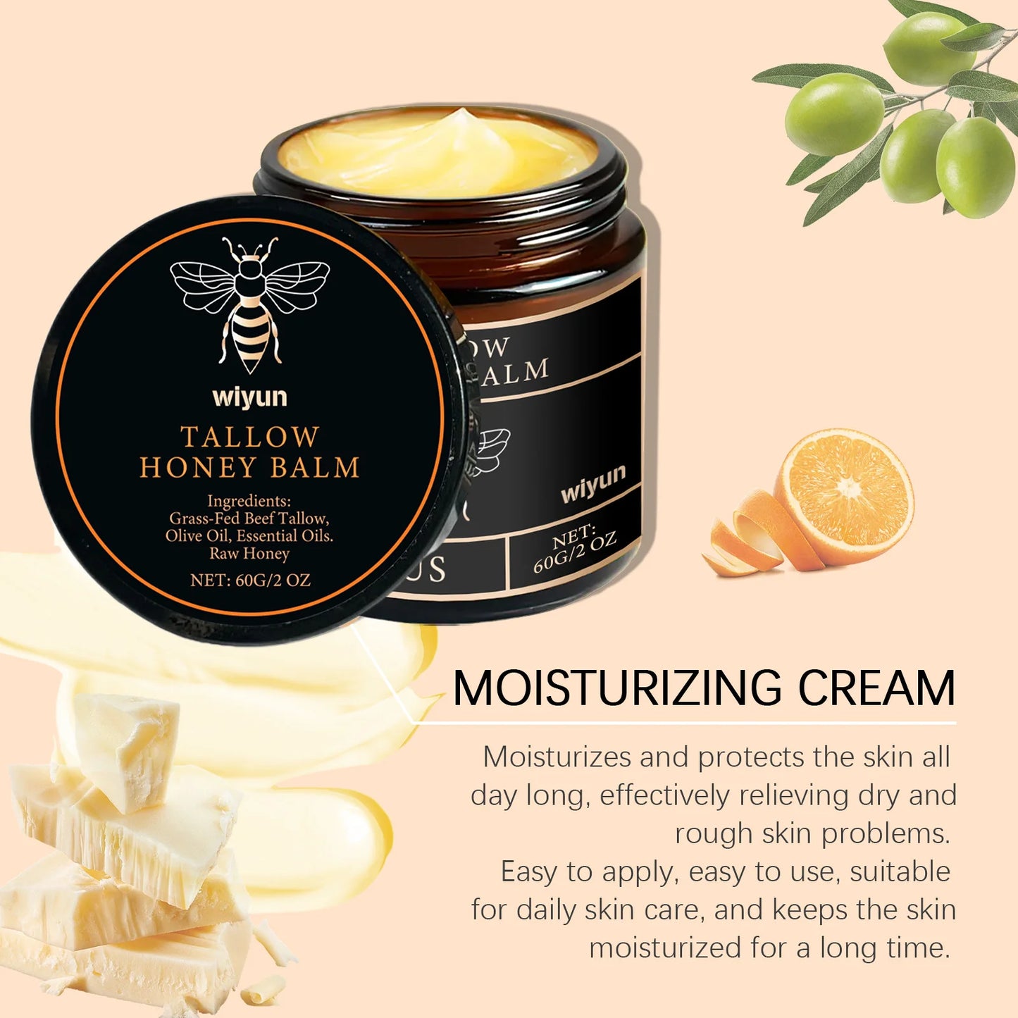 Tallow & Honey Nourishing Skin Balm
